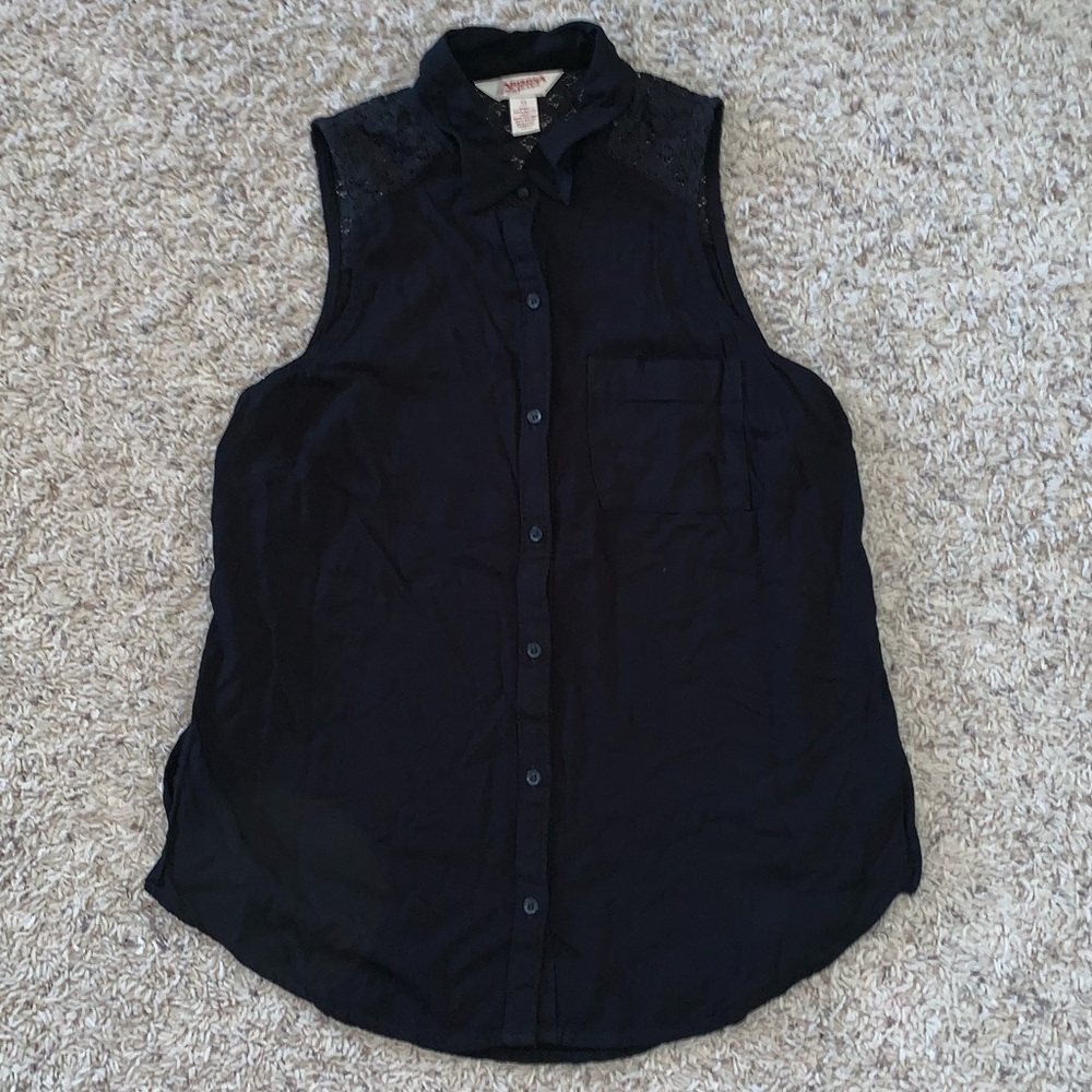 Arizona Button Up Tank Top